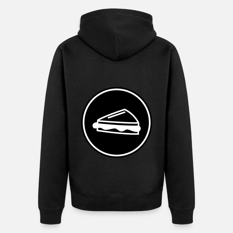 Sandwich - Veste à capuche bio Premium Unisexe - noir