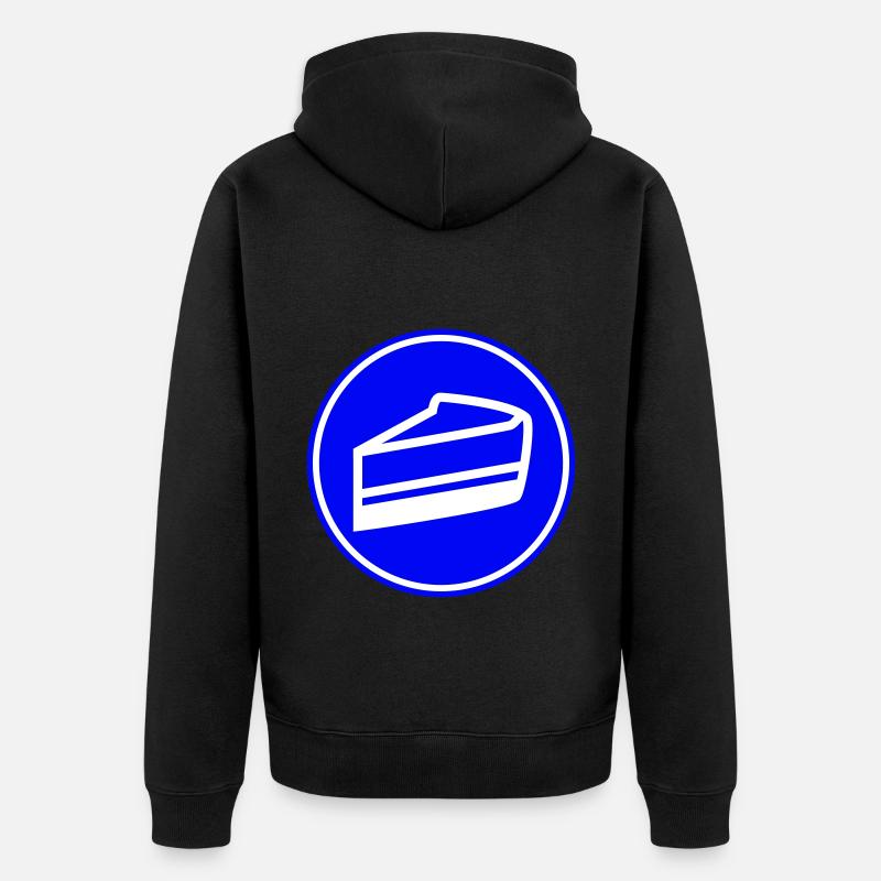Gâteau au fromage - Veste à capuche bio Premium Unisexe - noir