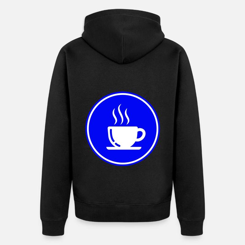 Tasse à café - Veste à capuche bio Premium Unisexe - noir