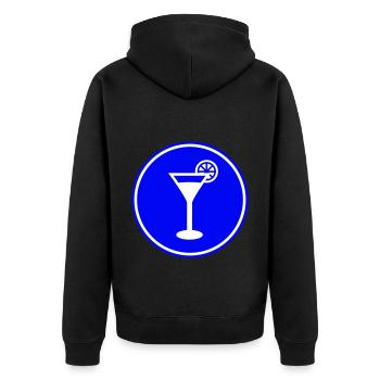 Alcool Tequilla - Veste à capuche bio Premium Unisexe - noir - Dos - Nico (187cm)