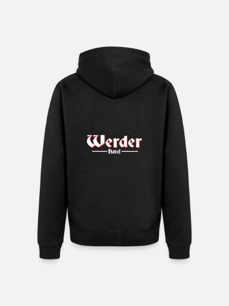 Werder Havel - Unisex Premium Bio Zip Hoodie - Schwarz