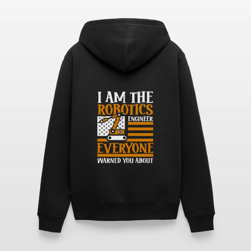 Machine Gear Engineer Technician Unisex Premium Organic Zip Hoodie