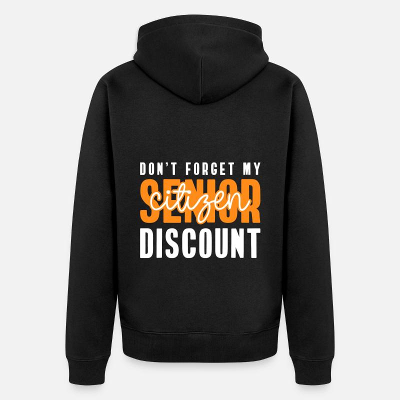 Pension Pension Pension Travail - Veste à capuche bio Premium Unisexe - noir