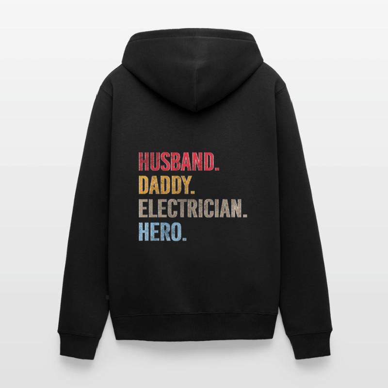 Electronics technician Profession Electrical Unisex Premium Organic Zip Hoodie
