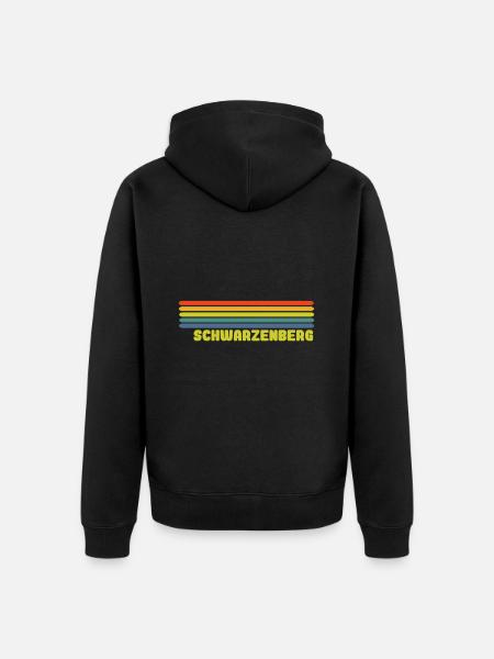 Schwarzenberg - Unisex Premium Bio Zip Hoodie - Schwarz