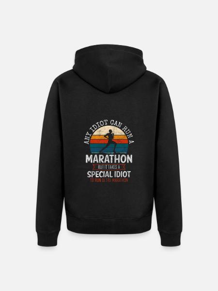 Sarcasm colleagues - Unisex Premium Organic Zip Hoodie - black