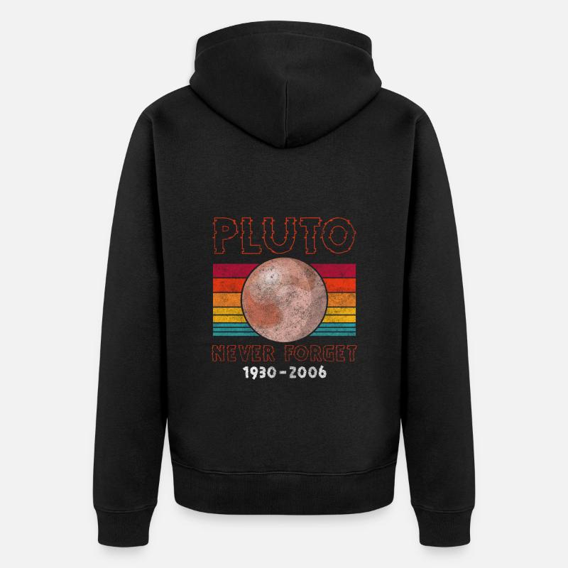 Système solaire Space Stars - Veste à capuche bio Premium Unisexe - noir