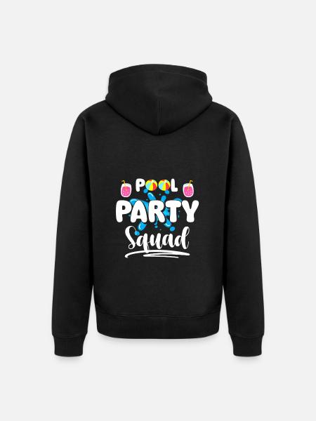 Party Party Monster Summer - Unisex Premium Organic Zip Hoodie - black
