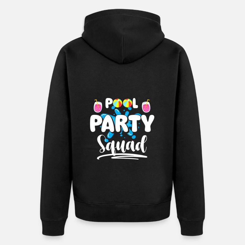 Party Party Monster Summer - Veste à capuche bio Premium Unisexe - noir