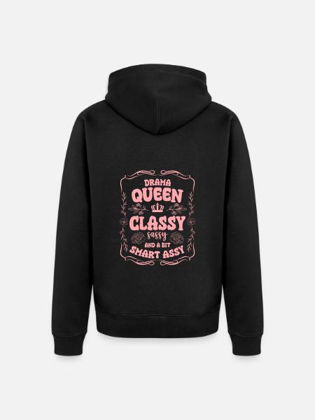 Drama Princess Spotlight Special - Unisex Premium Organic Zip Hoodie - black
