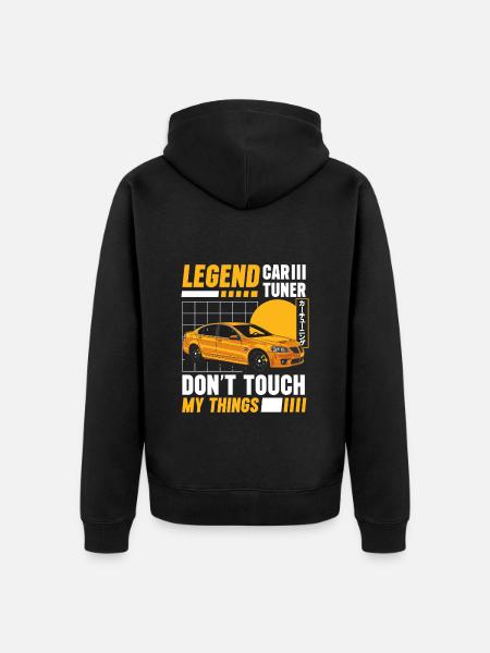 Tuner Performance Screwdriver Workshop - Unisex Premium Organic Zip Hoodie - black