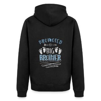 Communauté de la soirée des hommes de Celebration Boozing - Veste à capuche bio Premium Unisexe - noir - Dos - Nico (187cm)