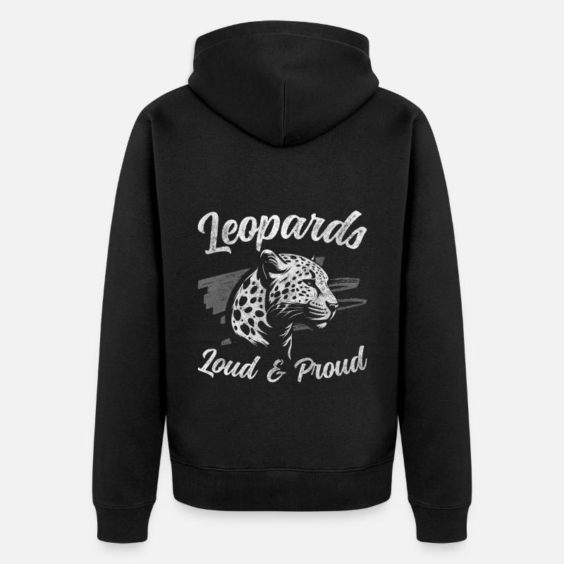 Prédateur Chasseur Wild - Veste à capuche bio Premium Unisexe - noir