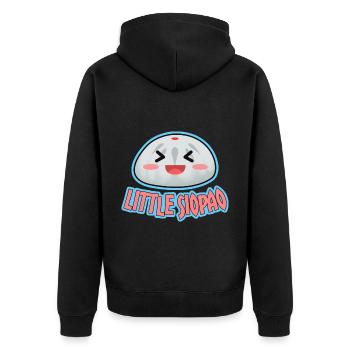 Philippines Filipino Siopao Siu Bao I Gift - Unisex Premium Organic Zip Hoodie - black - Back - Nico (187cm)
