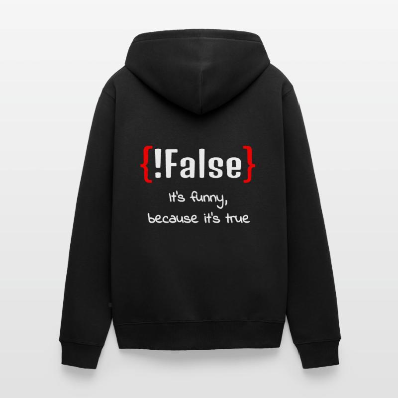 IT Informatics Computer Scientist Computer Work Gift Unisex Premium Organic Zip Hoodie