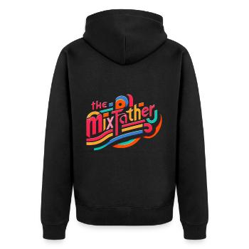 Le Mixfather 8 - Veste à capuche bio Premium Unisexe - noir - Dos - Nico (187cm)