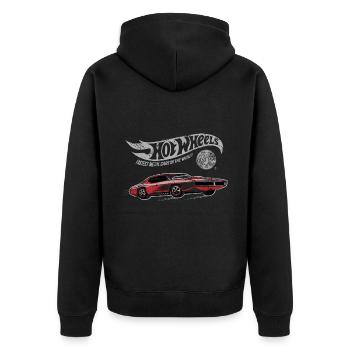 Hot Wheels Fastest Metal Cars In The World - Veste à capuche bio Premium Unisexe - noir - Dos - Nico (187cm)