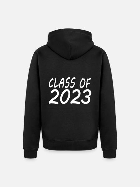 Class of 2023 - Unisex Premium Bio Zip Hoodie - Schwarz