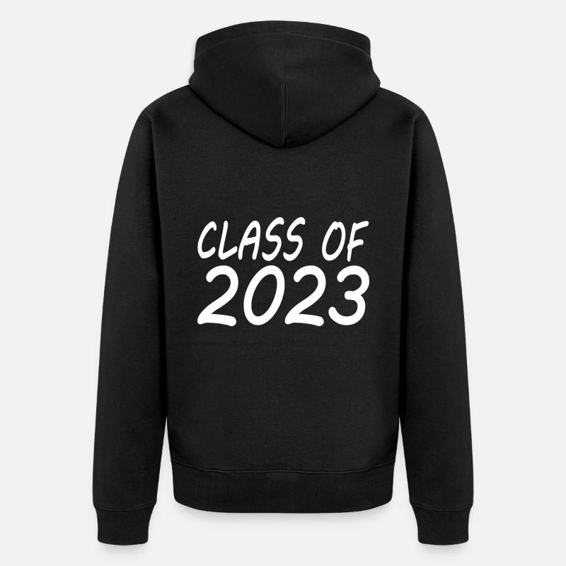 Class of 2023 - Veste à capuche bio Premium Unisexe - noir