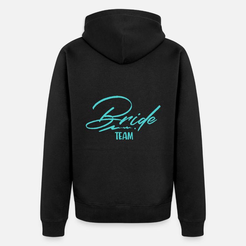 Équipe Bride - Veste à capuche bio Premium Unisexe - noir