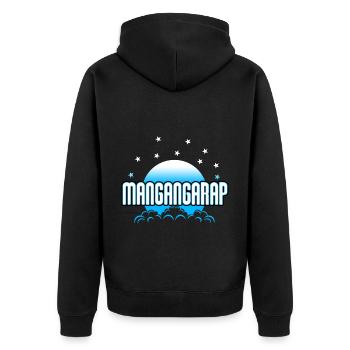 Philippines - Mangangarap - Unisex Premium Organic Zip Hoodie - black - Back - Nico (187cm)