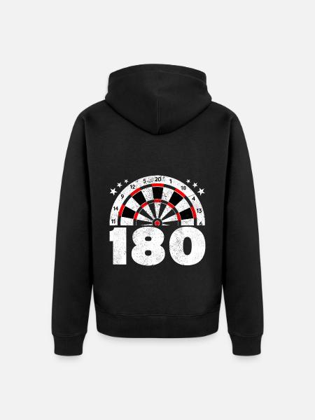 Darts Funny Dart Board Darts 180 Dart pelaajaa - Ekologisk premiumluvjack unisex - svart