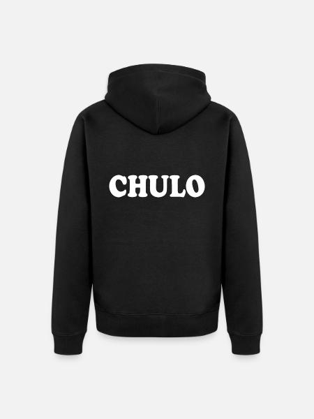 Chulo - Veste à capuche bio Premium Unisexe - noir