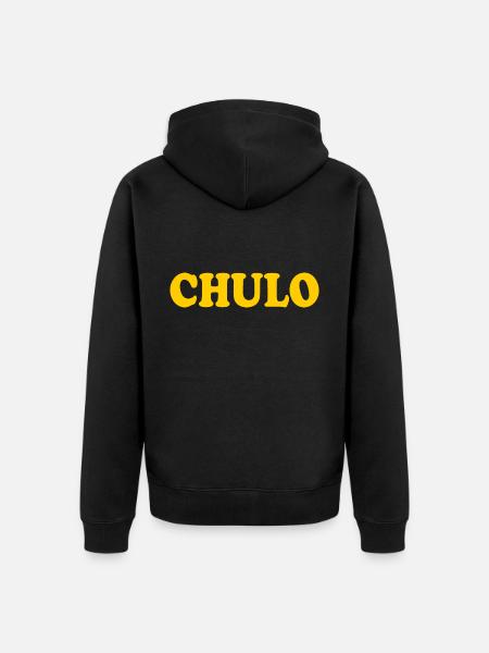 Chulo - Veste à capuche bio Premium Unisexe - noir