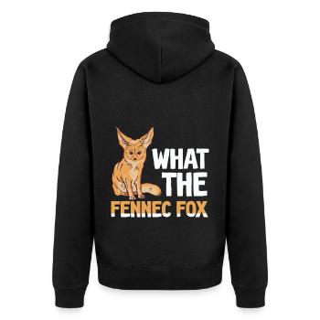 Ce que le propriétaire de Fennec Fox Fennec Foxes Animals - Veste à capuche bio Premium Unisexe - noir - Dos - Nico (187cm)