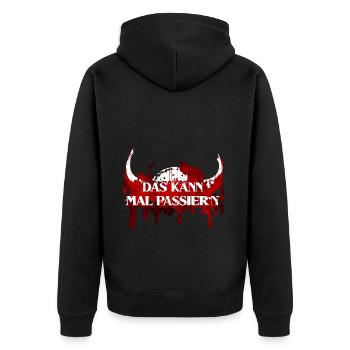 VIKING VIKING FLAGRANT - Veste à capuche bio Premium Unisexe - noir - Dos - Nico (187cm)