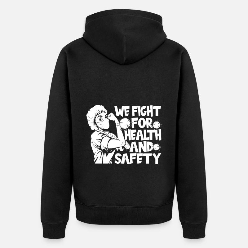 Infirmier - Veste à capuche bio Premium Unisexe - noir