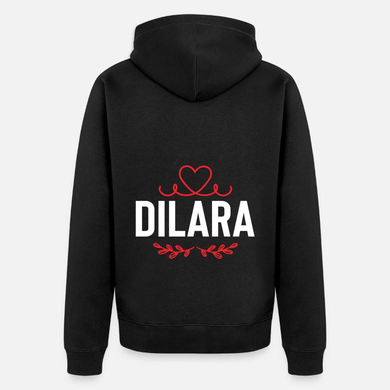 Daniel - Veste à capuche bio Premium Unisexe - noir