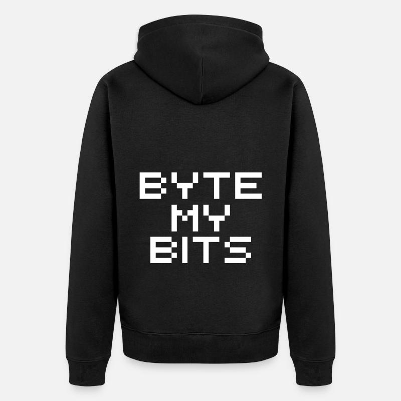 Programmer Coder Software Developer - Unisex Premium Organic Zip Hoodie - black