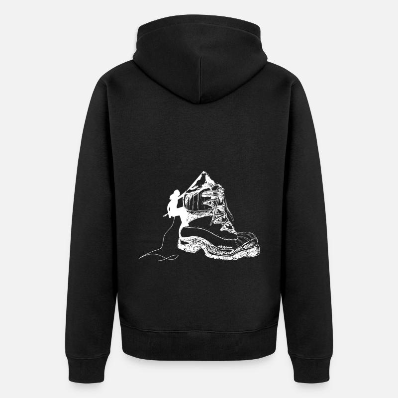 Chaussure - Escalade - (2) - Veste à capuche bio Premium Unisexe - noir
