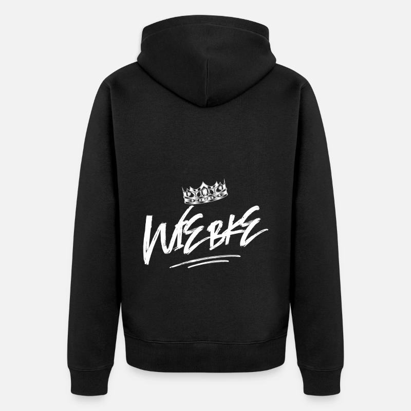 Wiebke - Veste à capuche bio Premium Unisexe - noir