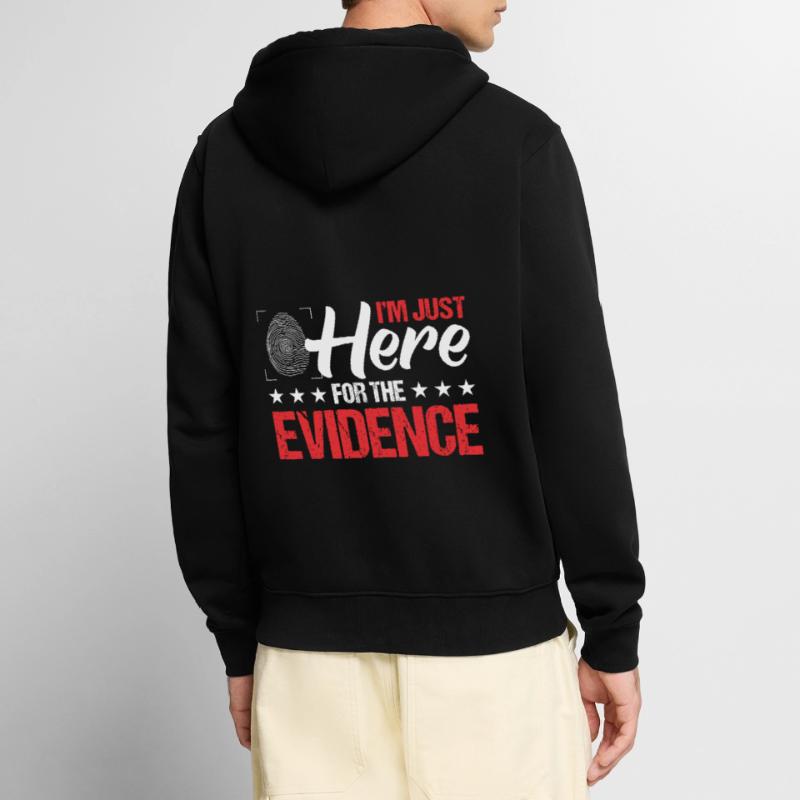 Forensic Scientist Forensic Forensic Science Unisex Premium Organic Zip Hoodie