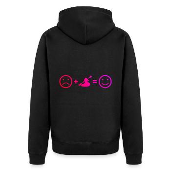 Kayak Kayak Kayak Femmes Canoë Hommes - Veste à capuche bio Premium Unisexe - noir - Dos - Nico (187cm)