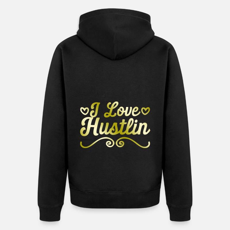 J’adore Hustlin - Veste à capuche bio Premium Unisexe - noir
