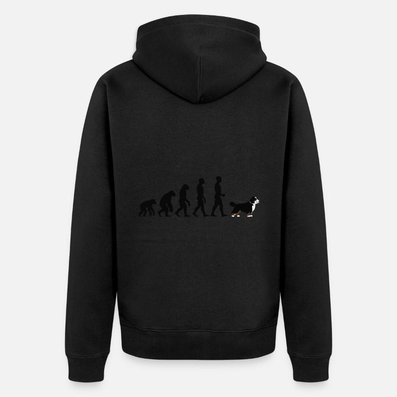 Bouvier bernois - Veste à capuche bio Premium Unisexe - noir