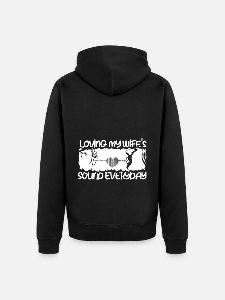 Tontechniker Sound Audio Engineer - Unisex Premium Organic Zip Hoodie - black