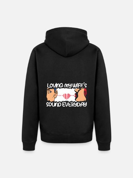 Tontechniker Sound Audio Engineer - Unisex Premium Bio Zip Hoodie - Schwarz