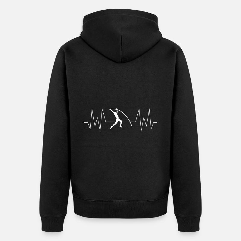 Cadeau de perchiste - Veste à capuche bio Premium Unisexe - noir