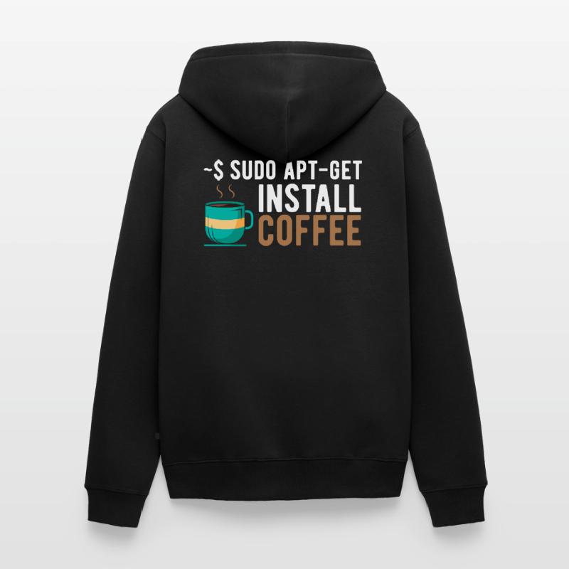 Logiciel Linux Open Source Informatique Informatique-Stu Veste à capuche bio Premium Unisexe