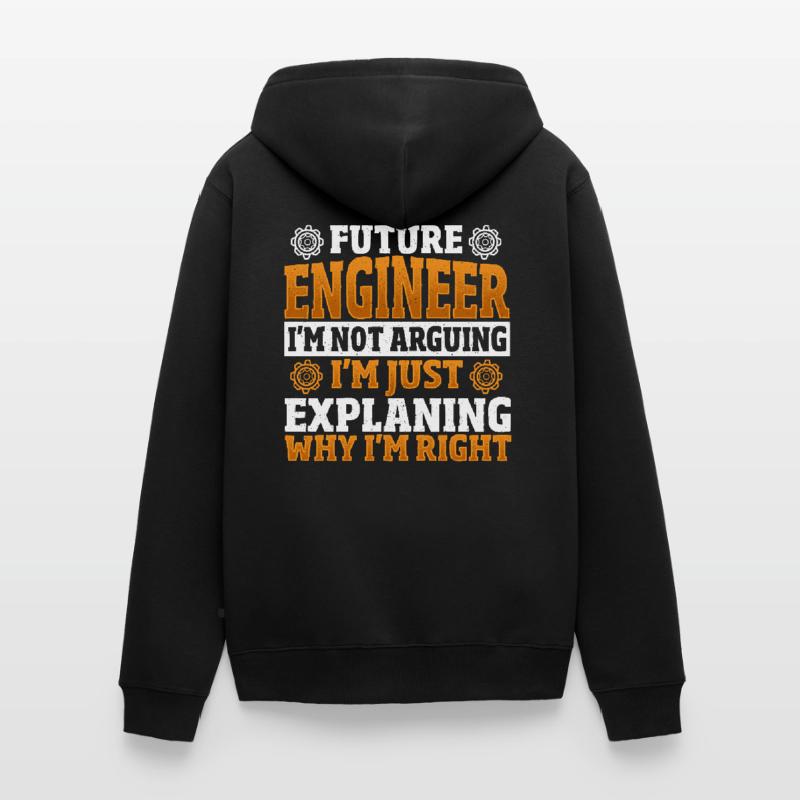 Future Engineer Mechanical Engineering Mechanical Unisex Premium Organic Zip Hoodie