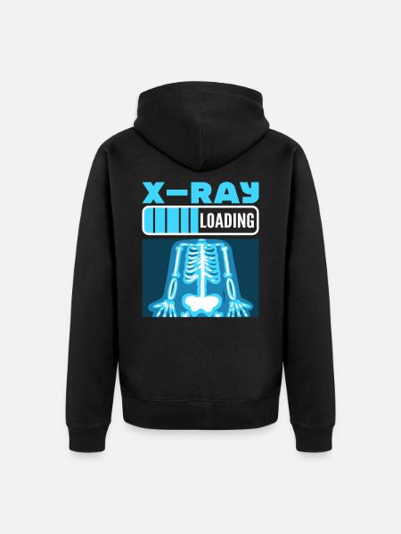Technicien en radiologie technologie radiologue - Veste à capuche bio Premium Unisexe - noir