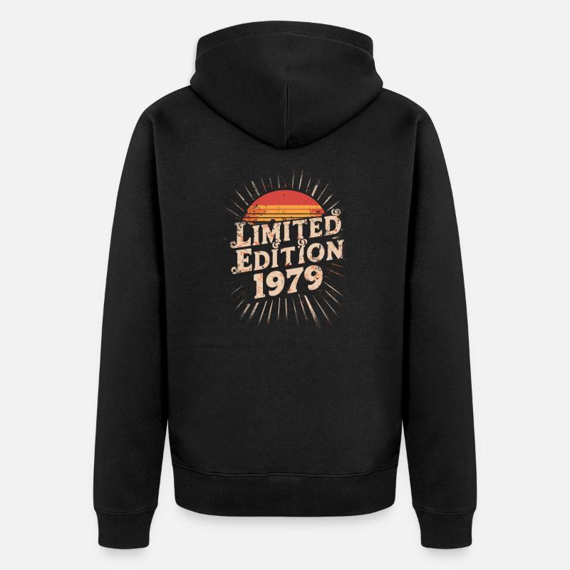 Édition limitée 1979 - Veste à capuche bio Premium Unisexe - noir