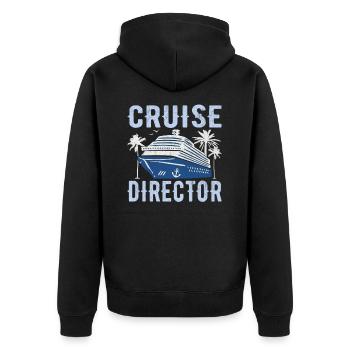 Kreuzfahrt Kreuzfahrtdirektor Directeur de croisière - Veste à capuche bio Premium Unisexe - noir - Dos - Nico (187cm)