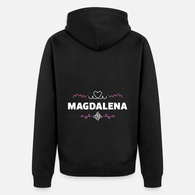Magdalena - Veste à capuche bio Premium Unisexe - noir