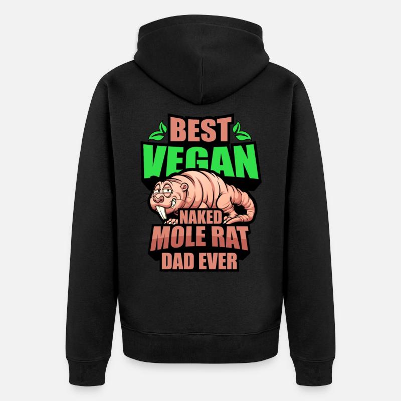 Chiot de sable - Veste à capuche bio Premium Unisexe - noir