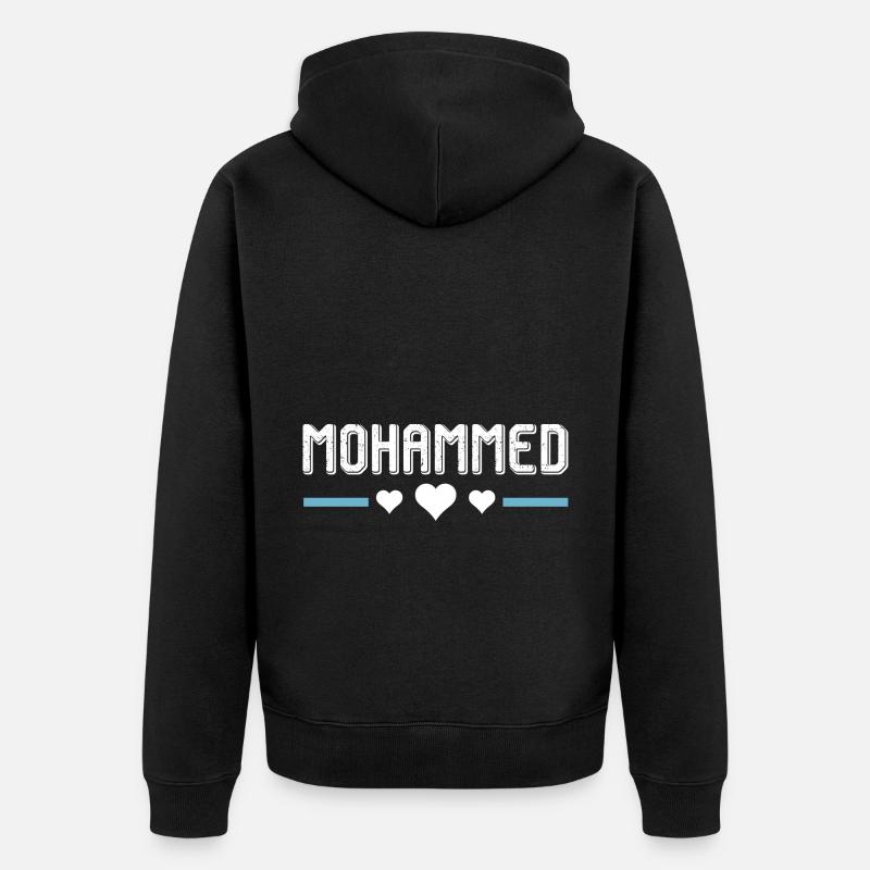 Mahomet - Veste à capuche bio Premium Unisexe - noir